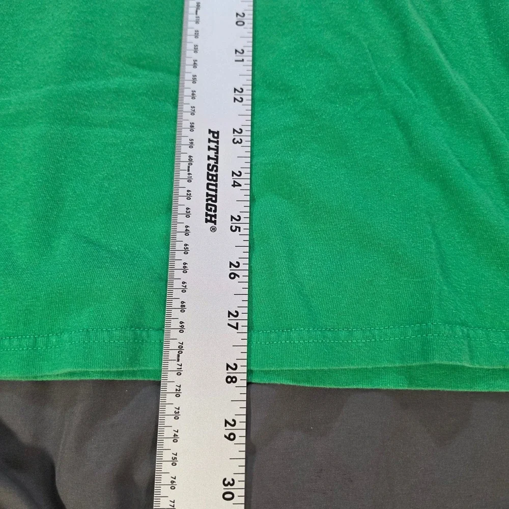 Vintage Looney Tunes Marvin the Martian Graphic T-Shirt Green Mens XL Gildan Y2K